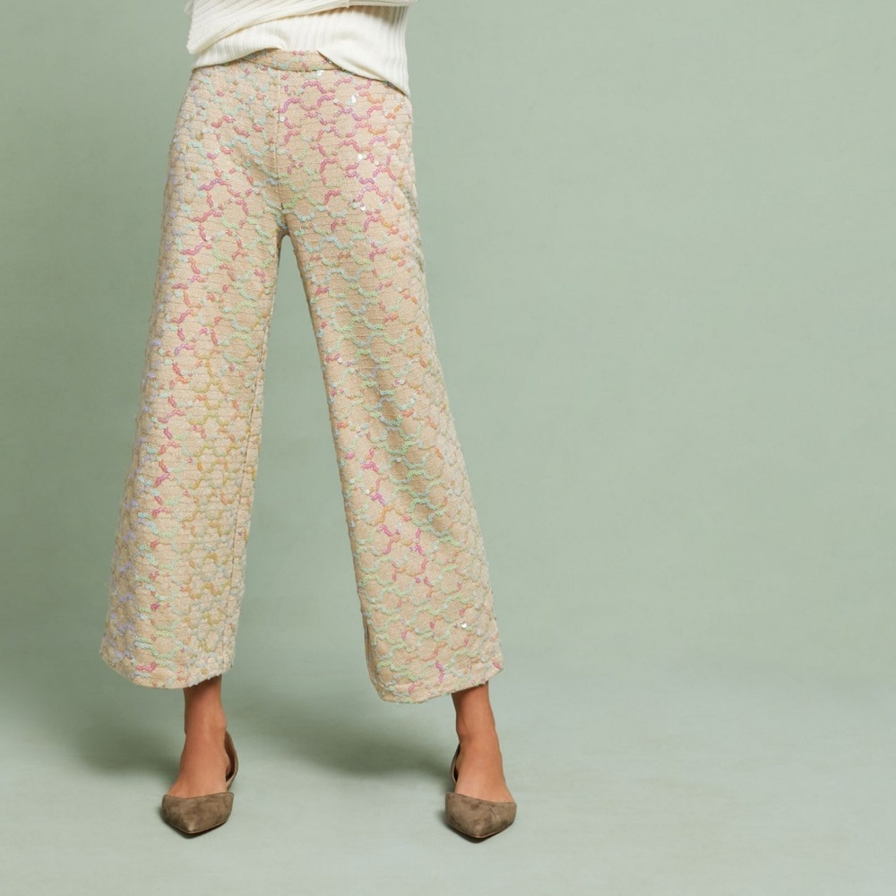 Anthropologie ett:twa Showstopper Sequined Pants